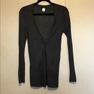 J. Crew | Dark Gray Cardigan